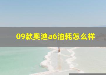 09款奥迪a6油耗怎么样