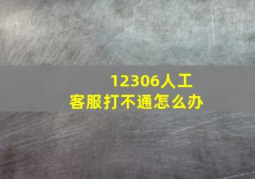 12306人工客服打不通怎么办