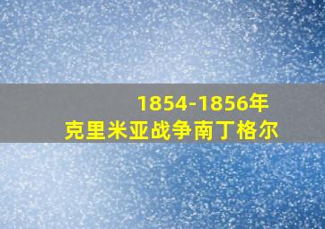 1854-1856年克里米亚战争南丁格尔