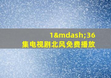 1—36集电视剧北风免费播放