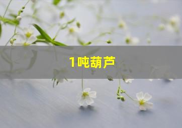 1吨葫芦