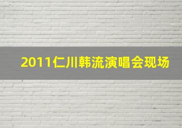 2011仁川韩流演唱会现场