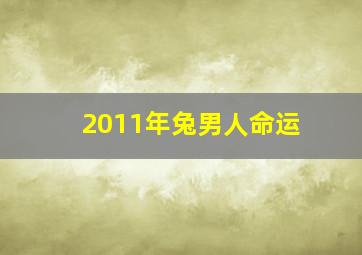 2011年兔男人命运