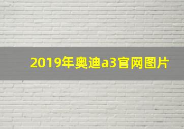 2019年奥迪a3官网图片