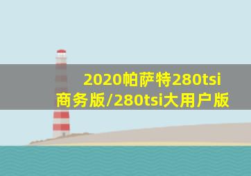 2020帕萨特280tsi商务版/280tsi大用户版