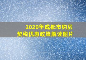 2020年成都市购房契税优惠政策解读图片