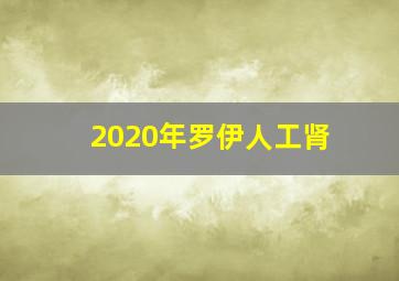 2020年罗伊人工肾