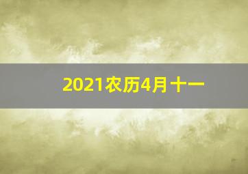 2021农历4月十一