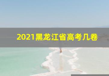 2021黑龙江省高考几卷