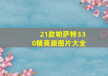 21款帕萨特330精英版图片大全