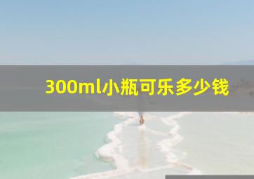 300ml小瓶可乐多少钱