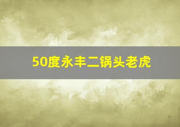 50度永丰二锅头老虎