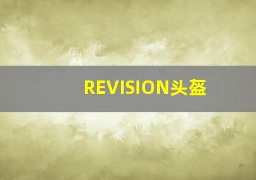 REVISION头盔