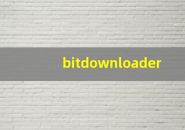 bitdownloader