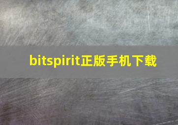 bitspirit正版手机下载