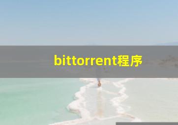 bittorrent程序