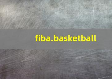 fiba.basketball