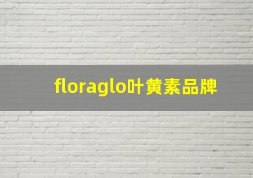 floraglo叶黄素品牌