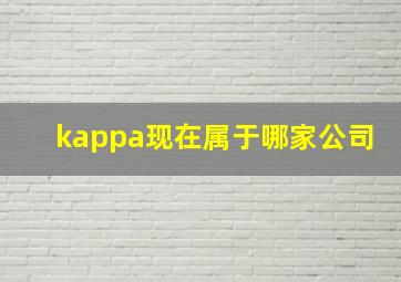 kappa现在属于哪家公司