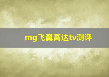 mg飞翼高达tv测评