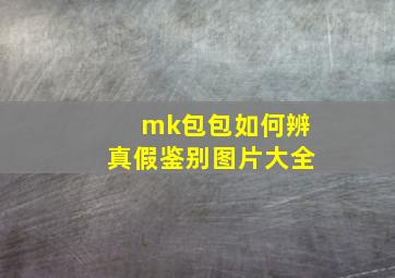 mk包包如何辨真假鉴别图片大全