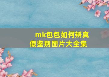 mk包包如何辨真假鉴别图片大全集