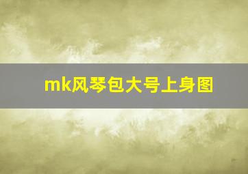 mk风琴包大号上身图