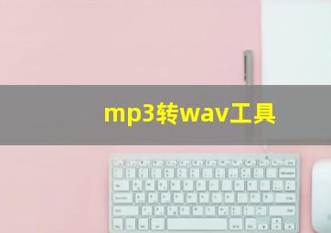 mp3转wav工具