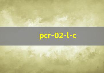 pcr-02-l-c