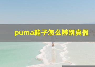 puma鞋子怎么辨别真假