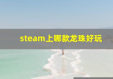 steam上哪款龙珠好玩