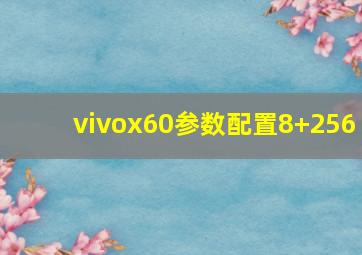 vivox60参数配置8+256