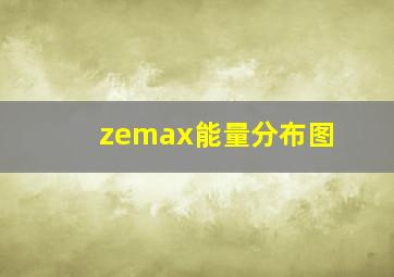 zemax能量分布图