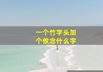 一个竹字头加个攸念什么字