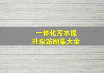 一体化污水提升泵站图集大全