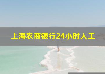 上海农商银行24小时人工