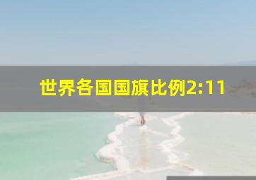 世界各国国旗比例2:11