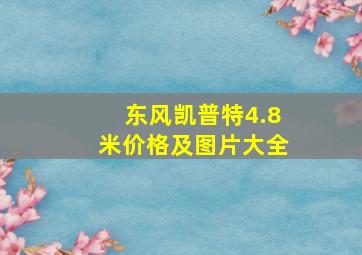 东风凯普特4.8米价格及图片大全