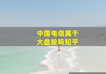 中国电信属于大盘股吗知乎