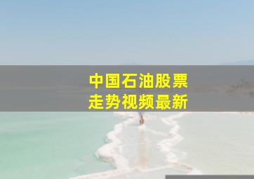 中国石油股票走势视频最新