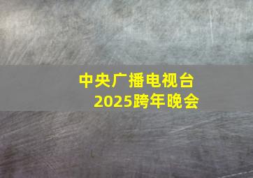 中央广播电视台2025跨年晚会