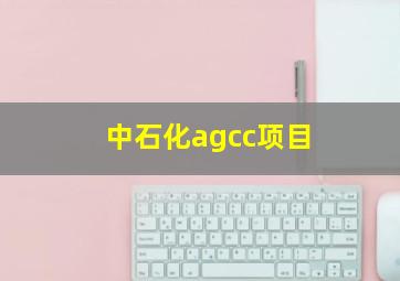 中石化agcc项目