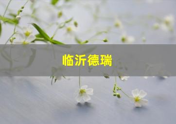 临沂德瑞