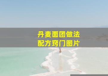 丹麦面团做法配方窍门图片