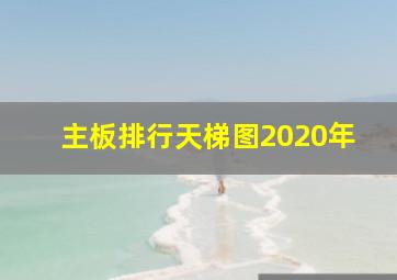 主板排行天梯图2020年