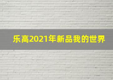 乐高2021年新品我的世界