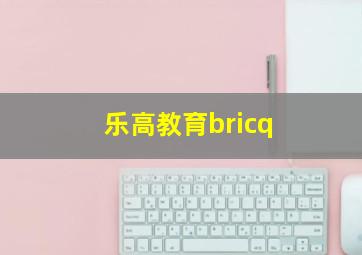 乐高教育bricq