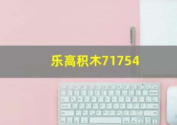 乐高积木71754