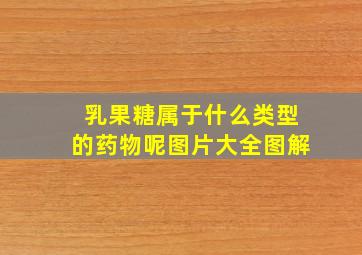 乳果糖属于什么类型的药物呢图片大全图解