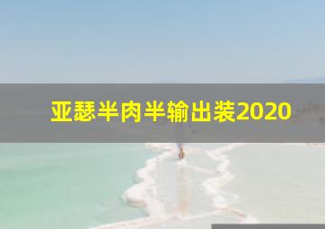 亚瑟半肉半输出装2020